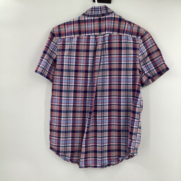 EUC Boys Polo Ralph Lauren plaid Short Sleeved Button Down - Picture 5 of 5